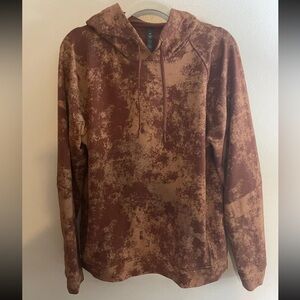 Lululemon City Sweat Pullover Hoodie Mens L Astral Dark Terracotta Desert Sun